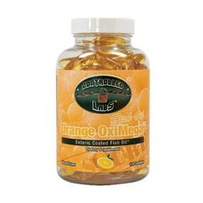 Orange OxiMega Supplement - Enteric Coated Fish Oil